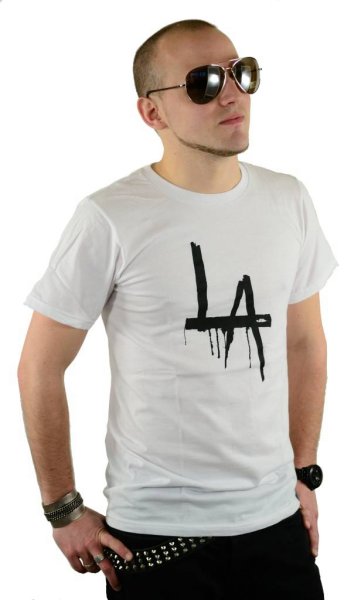 LA Drip T-Shirt White