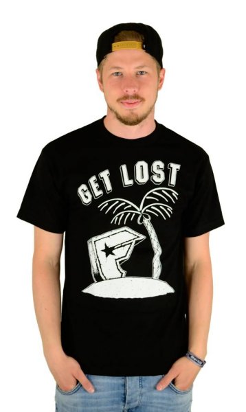 Get Lost T-Shirt Black